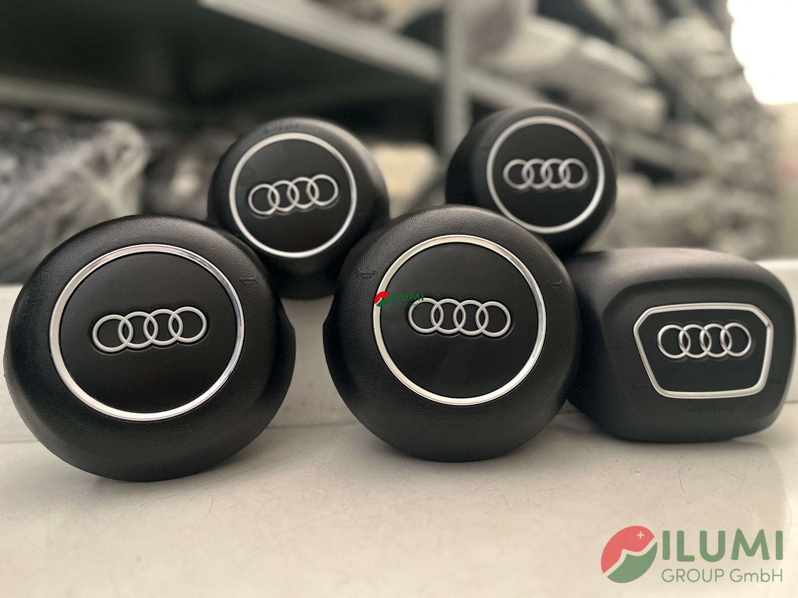 A1 8X, A3 S3 RS3 8V, TT TTS TTRS 8S, Q2 SQ2 GA, A4 S4 RS4 8W B9, A5 S5 RS5 F5, Q5 SQ5 FY, Q7 SQ7 4M, Q8 SQ8 4M8, A6 4A C8, A7 4K C8, A8 4N D5 – AIRBAG FAHRER