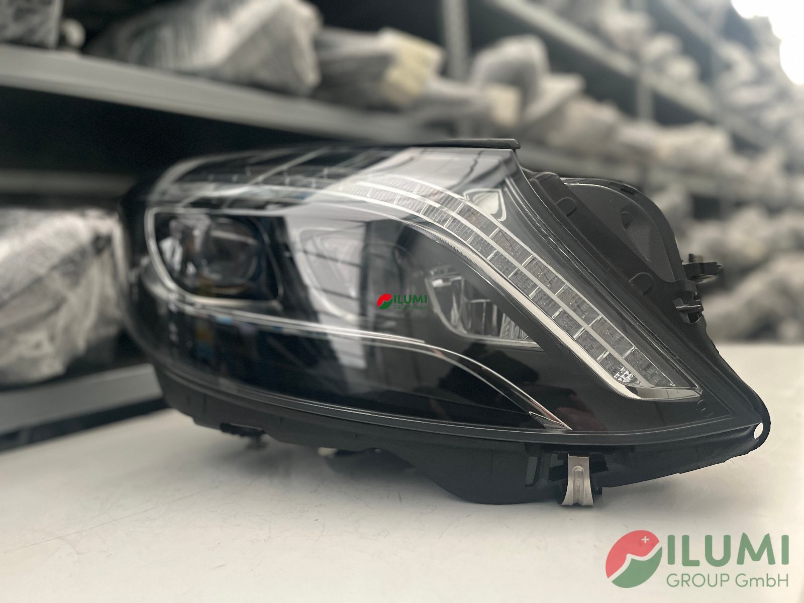 A2229060802 Mercedes W222 voll led Scheinwerfer rechts KPL