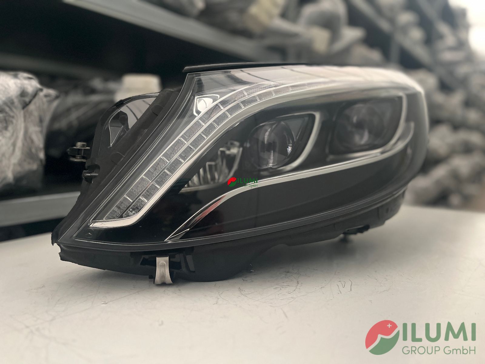 A2229061704 Mercedes W222 voll led Scheinwerfer Links KPL