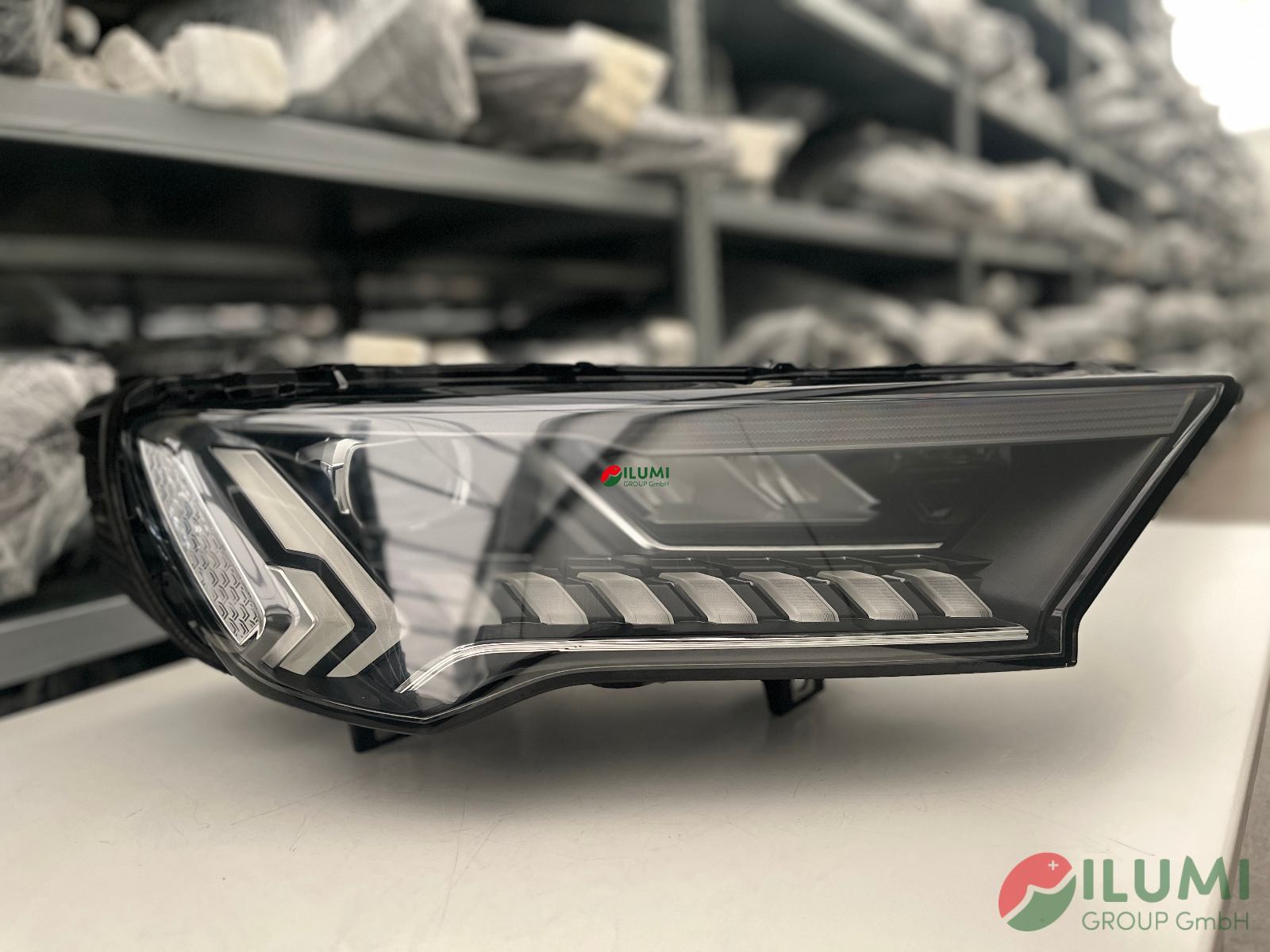 AUDI Q7 4M0 LIFT VOLL LED SCHEINWERFER RECHTS KPL 4M0941040C