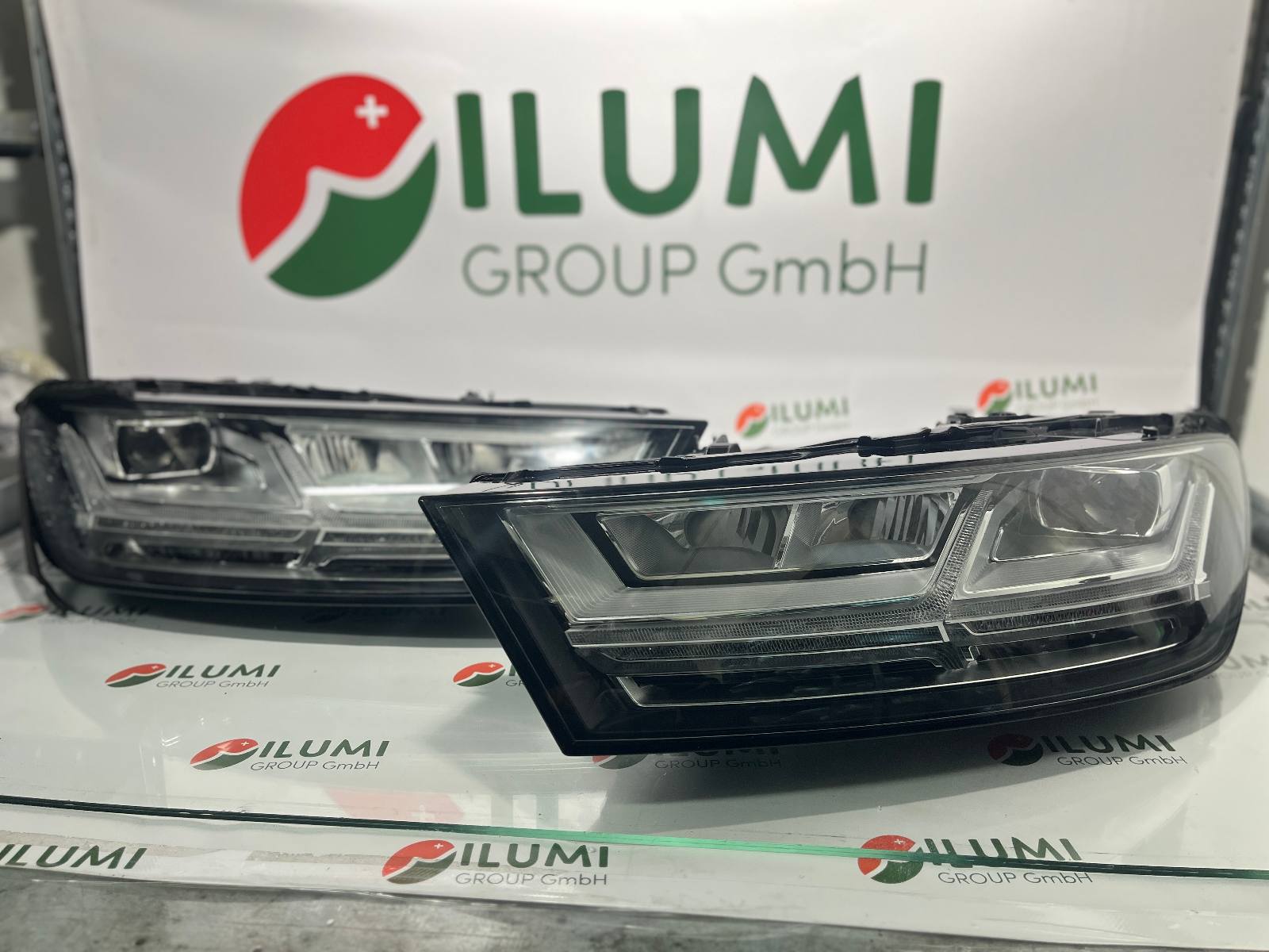 AUDI Q7 4M0 VOLL LED SCHEINW L R KPL 4M0941034 4M0941033