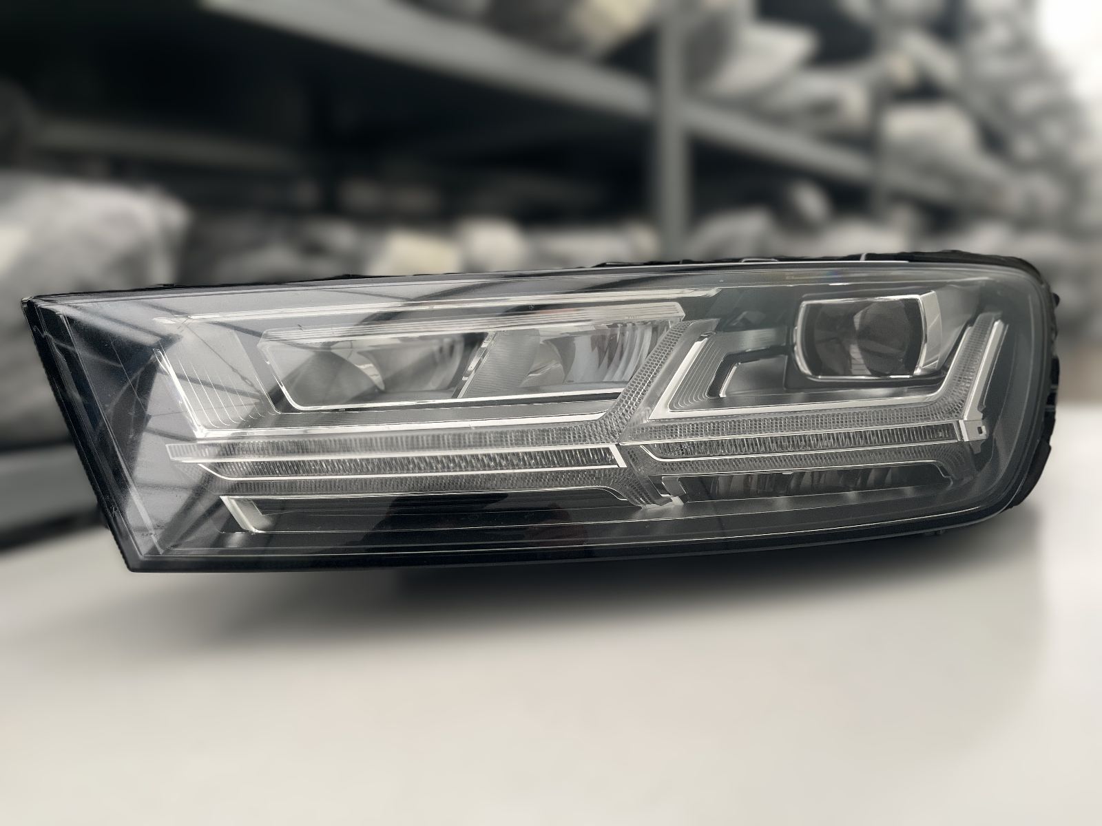 AUDI Q7 4M0 VOLL LED SCHEINWERFER LINKS KPL 4M0941033