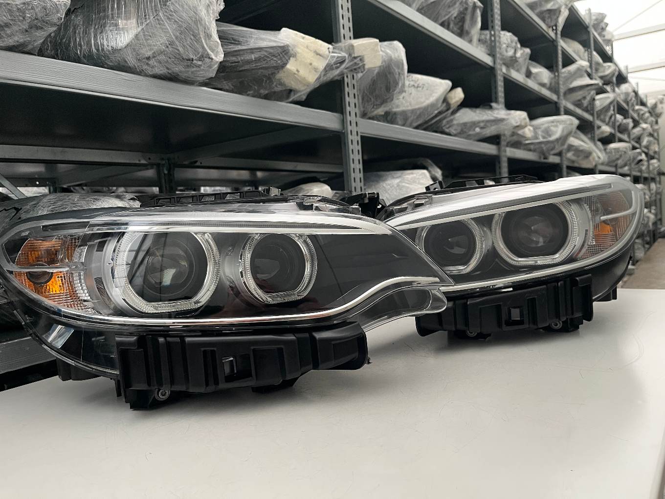 BMW 2 F22 F23 XENON LED SCHEINWERFER R L KPL 7304463 7304464