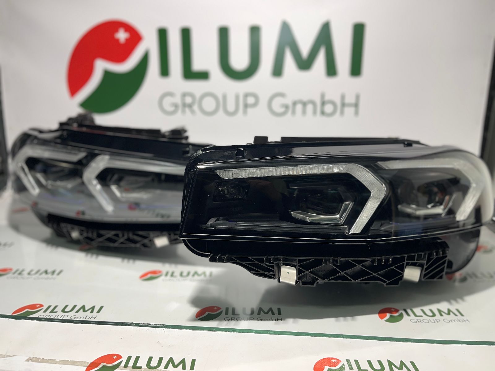 BMW 3er G20 G21 VOLL LED BLACK SCHEINWERFER R L KPL 7885066 7885065