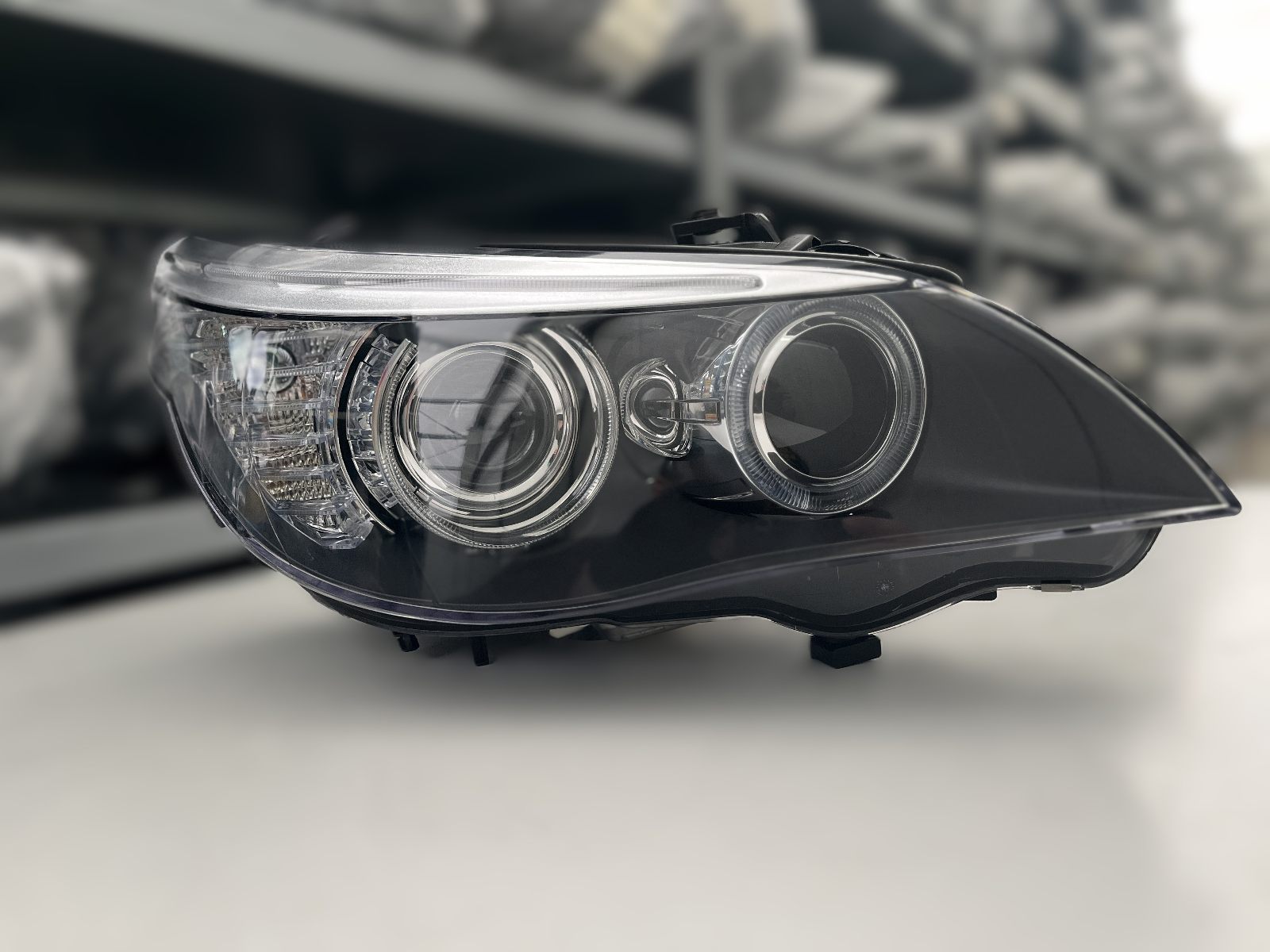 BMW 5 E60 E61 LIFT XENON SCHEINWERFER RECHTS KPL 7177740