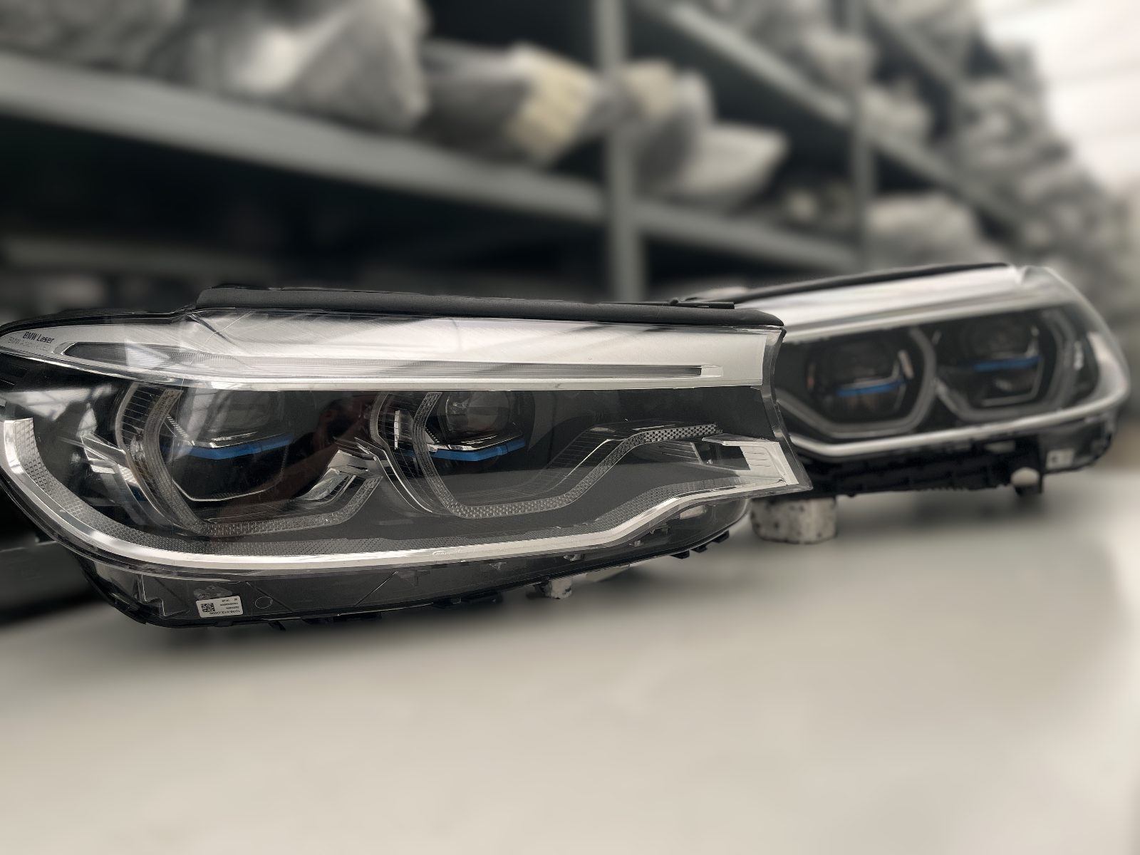BMW 5 G30 G31 ADAPT LASER SCHEINW R L KPL 7493649 7493650