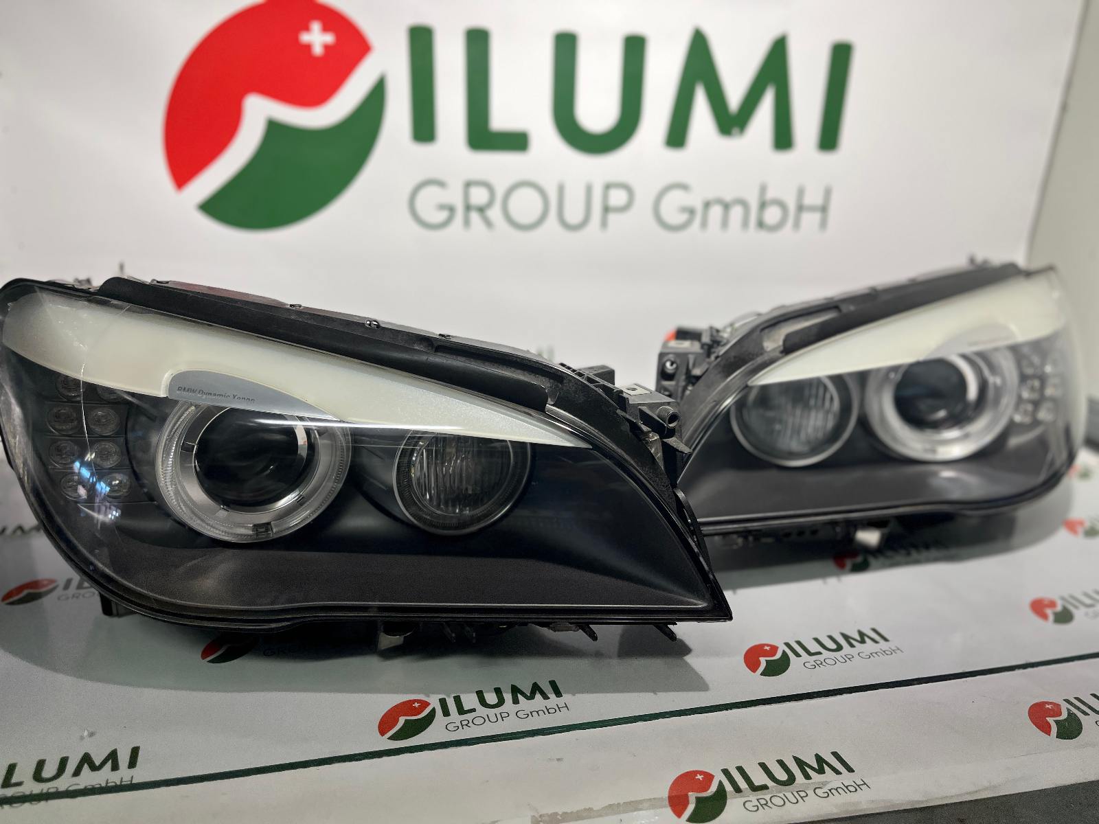 BMW 7 VII F01 XENON KURVENLICHT SCHEINW R L 7182150 7228427