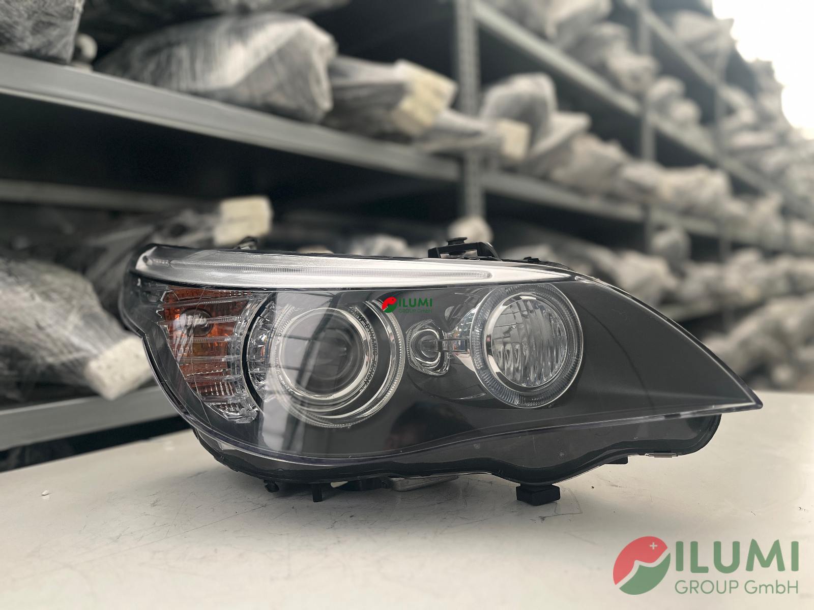 BMW E60 E61 LIFT LCI XENON SCHEINWERFER 7044672 RECHTS KPL
