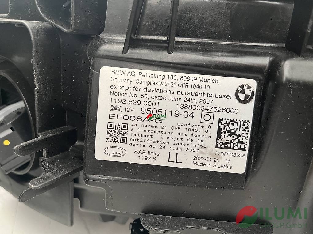 BMW M3 G80 LASER SHADOW SCHEIWERFER 9505119 KOMPLET