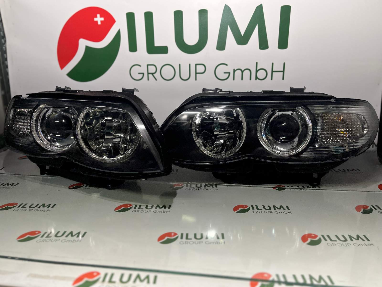 BMW X5 E53 XENON LIFT KURVENLICHT SCHEINW R L KPL 1EL224486