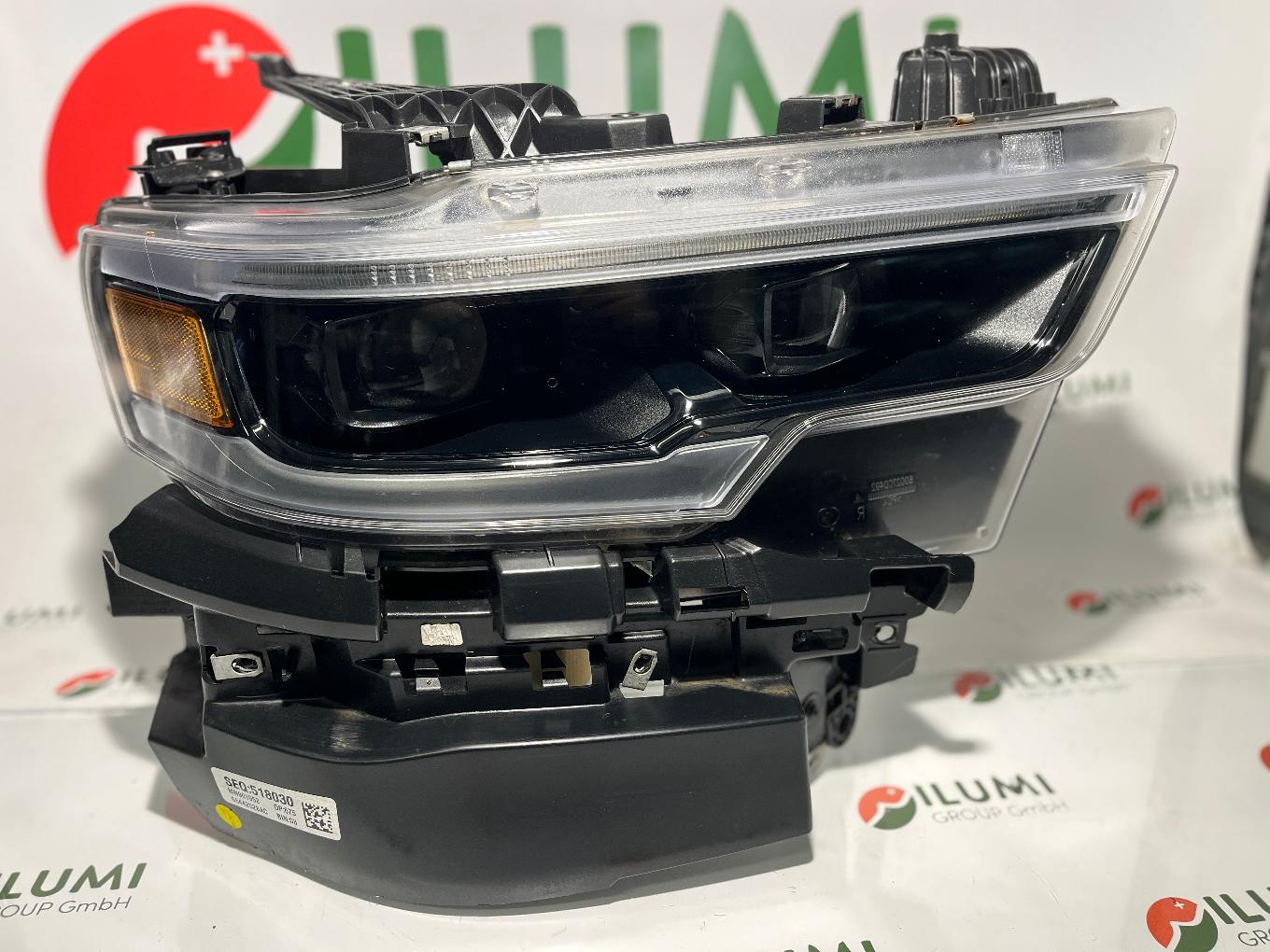 DODGE RAM VOLL LED BLACK SCHEINWERFER RECHTS KPL P68442528AC