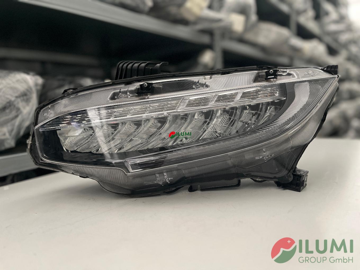 HONDA CIVIC X 10 SCHEINWERFER VOLLLED LINKS