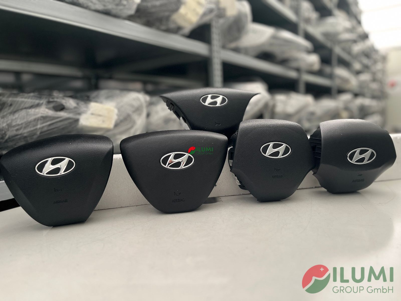 Hyundai – Fahrerairbags für Elantra 2020, i10 2015, i20 2015-2016, i30 2014-2017, Kona 2017, Tucson 2016-2020