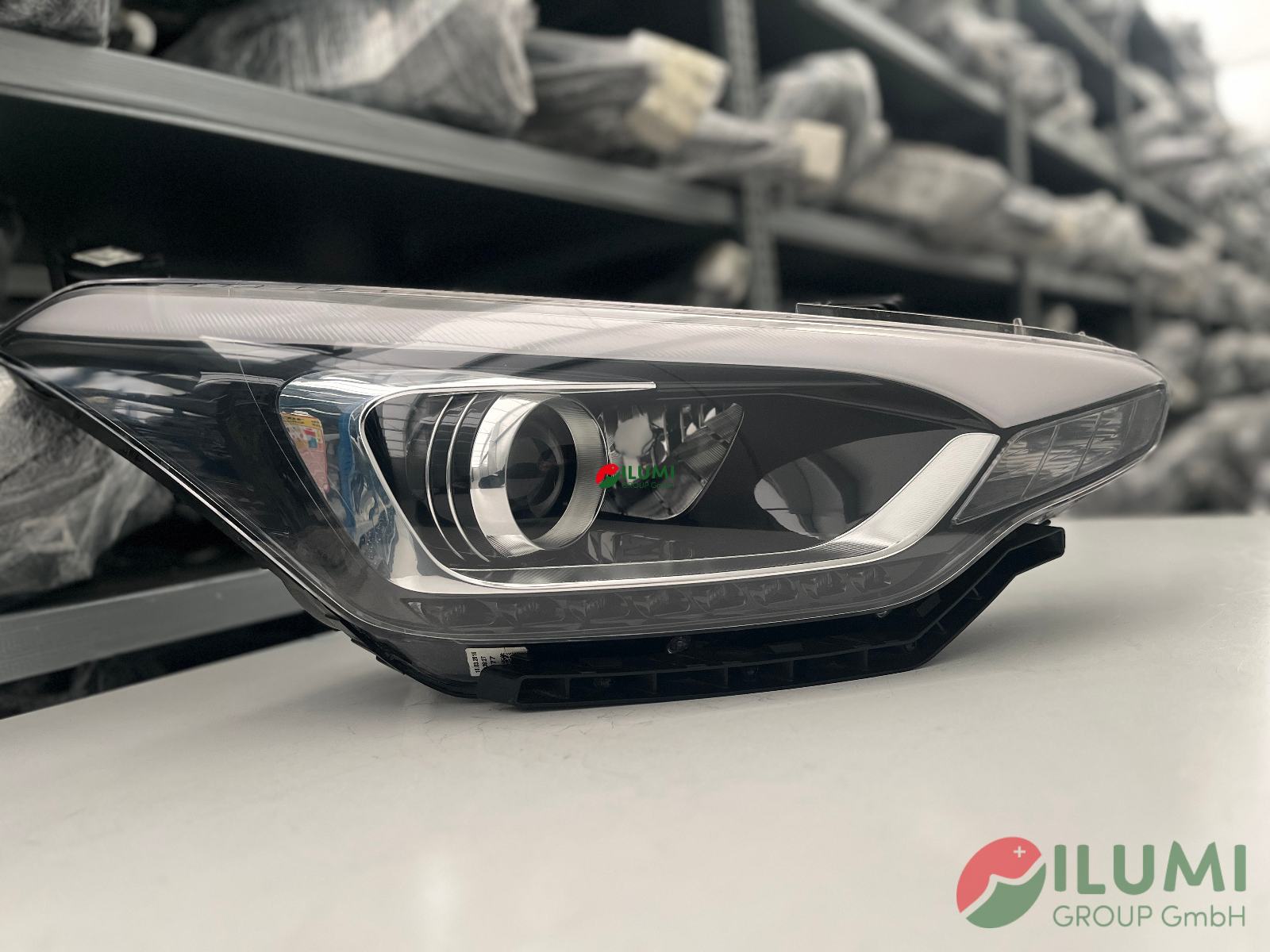 HYUNDAI I20 2 II LINSE +LED SCHEINWERFER LINKS
