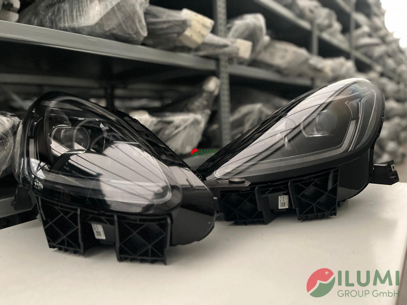 MASERATI GRECALE BLACK VOLL LED SCHEINWERFER L+R KPL