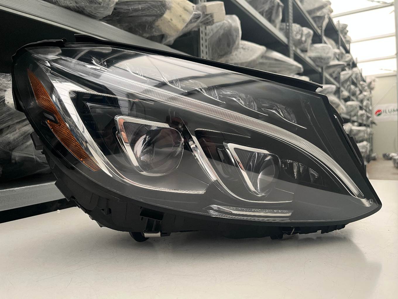 MERCEDES C W205 VOLL LED USA SCHEINW RECHTS KPL A2059065305