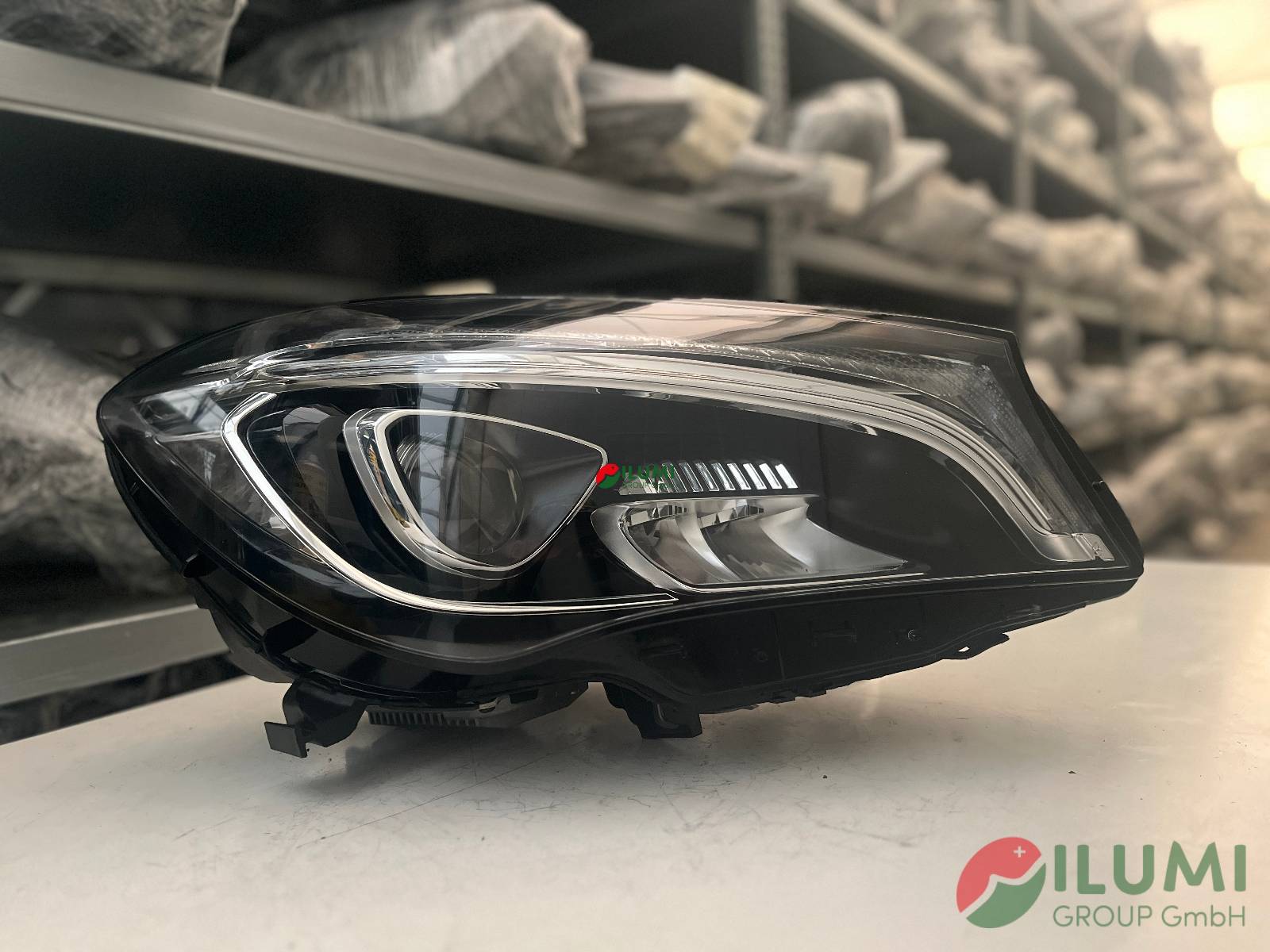 MERCEDES CLA W117 SCHEINWERFER VOLL LED RECHTS KPL A1178206861