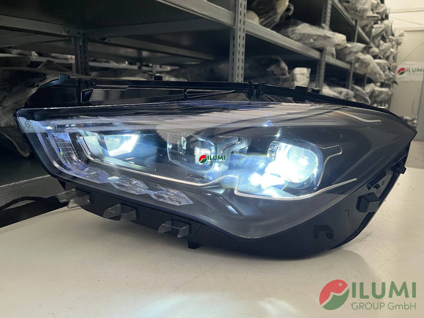 MERCEDES CLA W118 MULTIBEAM SCHEINWERFER LINKS KPL A1189061301