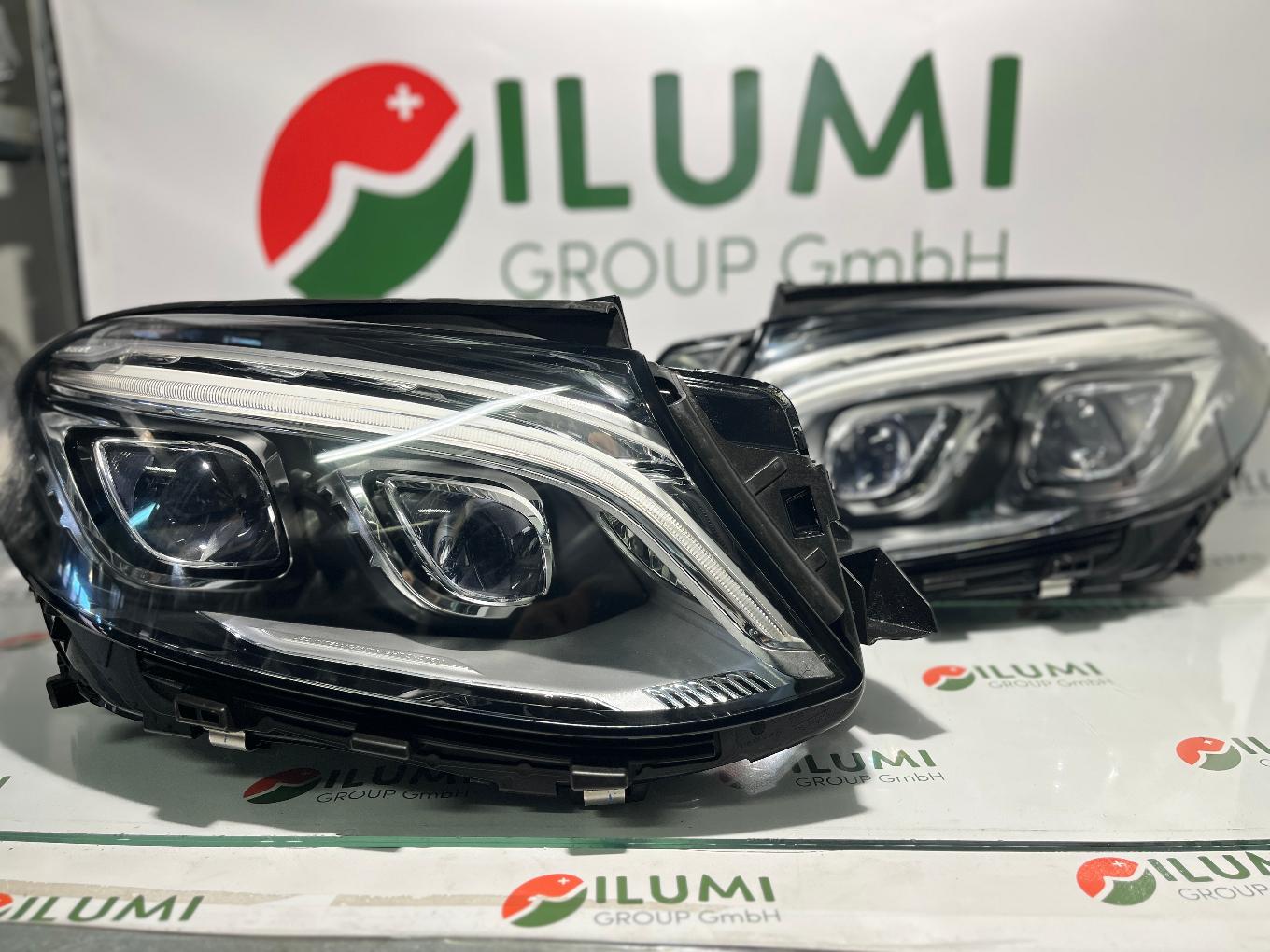 MERCEDES GLE W166 VOLL LED SCHEINW R L A1669065103 A1669065203