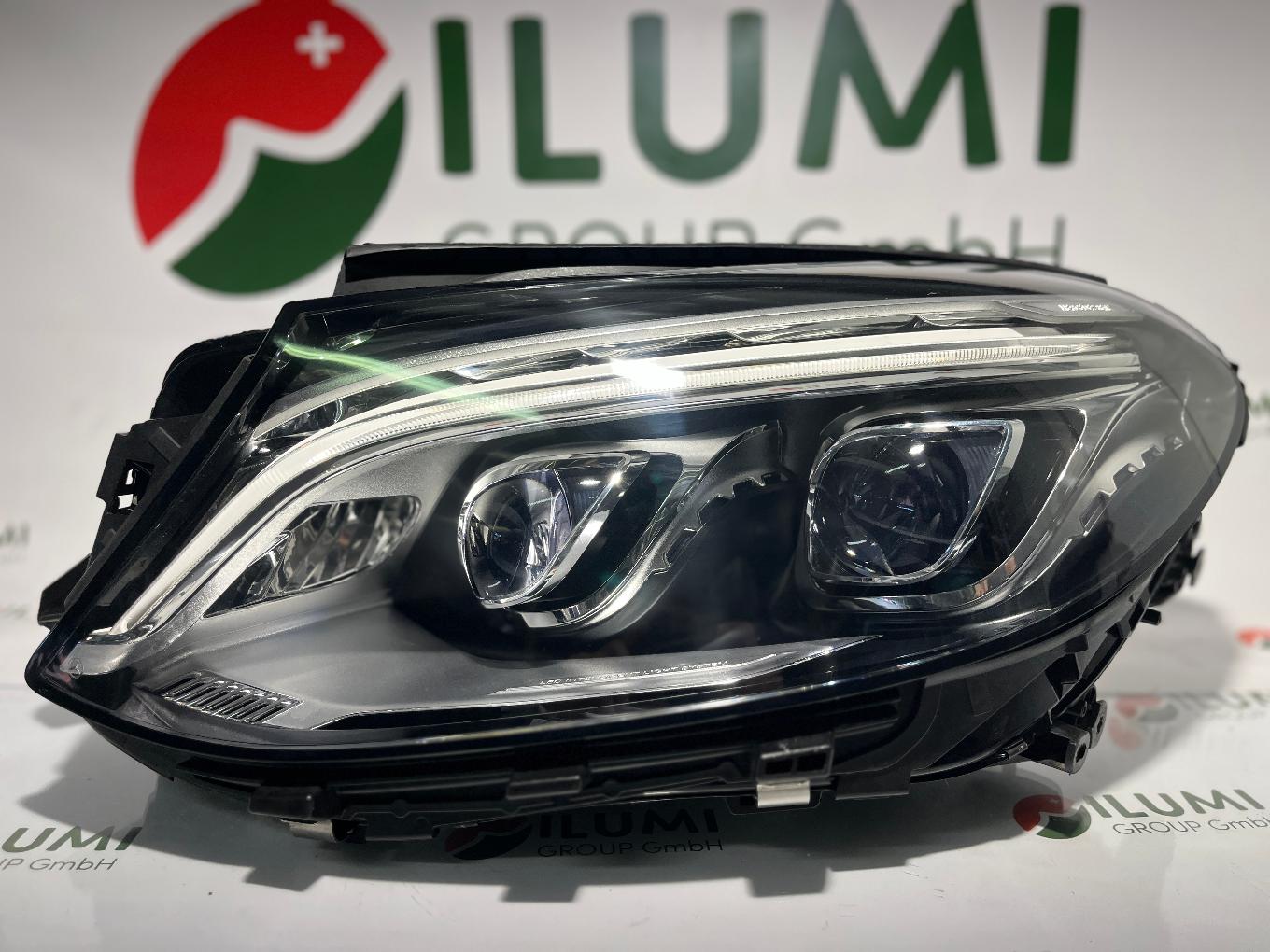 MERCEDES GLE W166 VOLL LED SCHEINWERFER LINKS KPL A1669065103