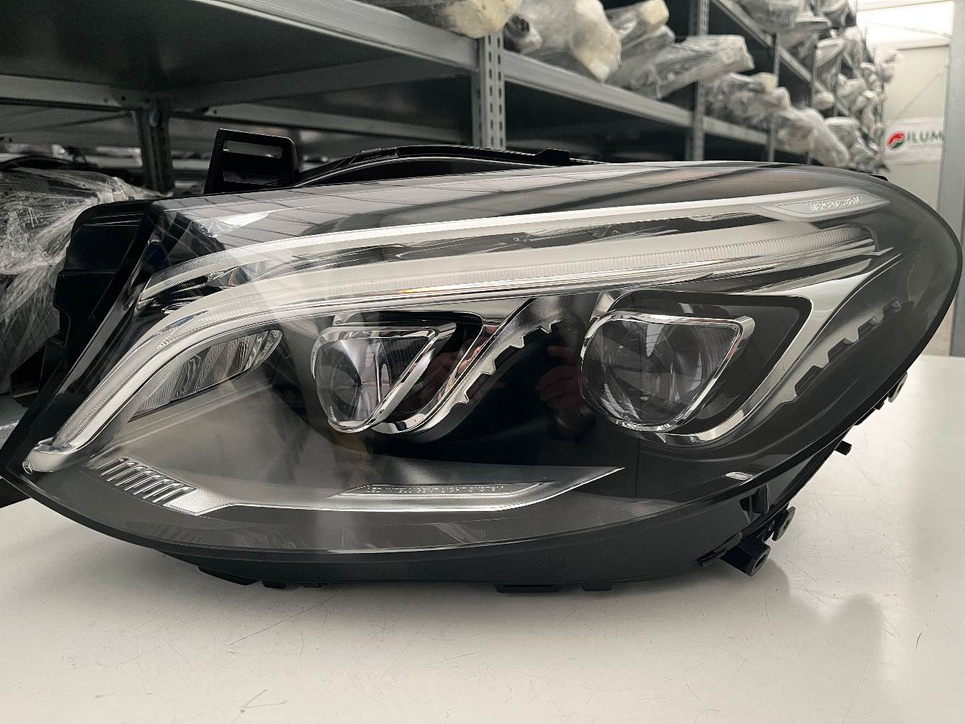 MERCEDES GLE W166 XENON SCHEINWERFER LINKS KPL A1668209561