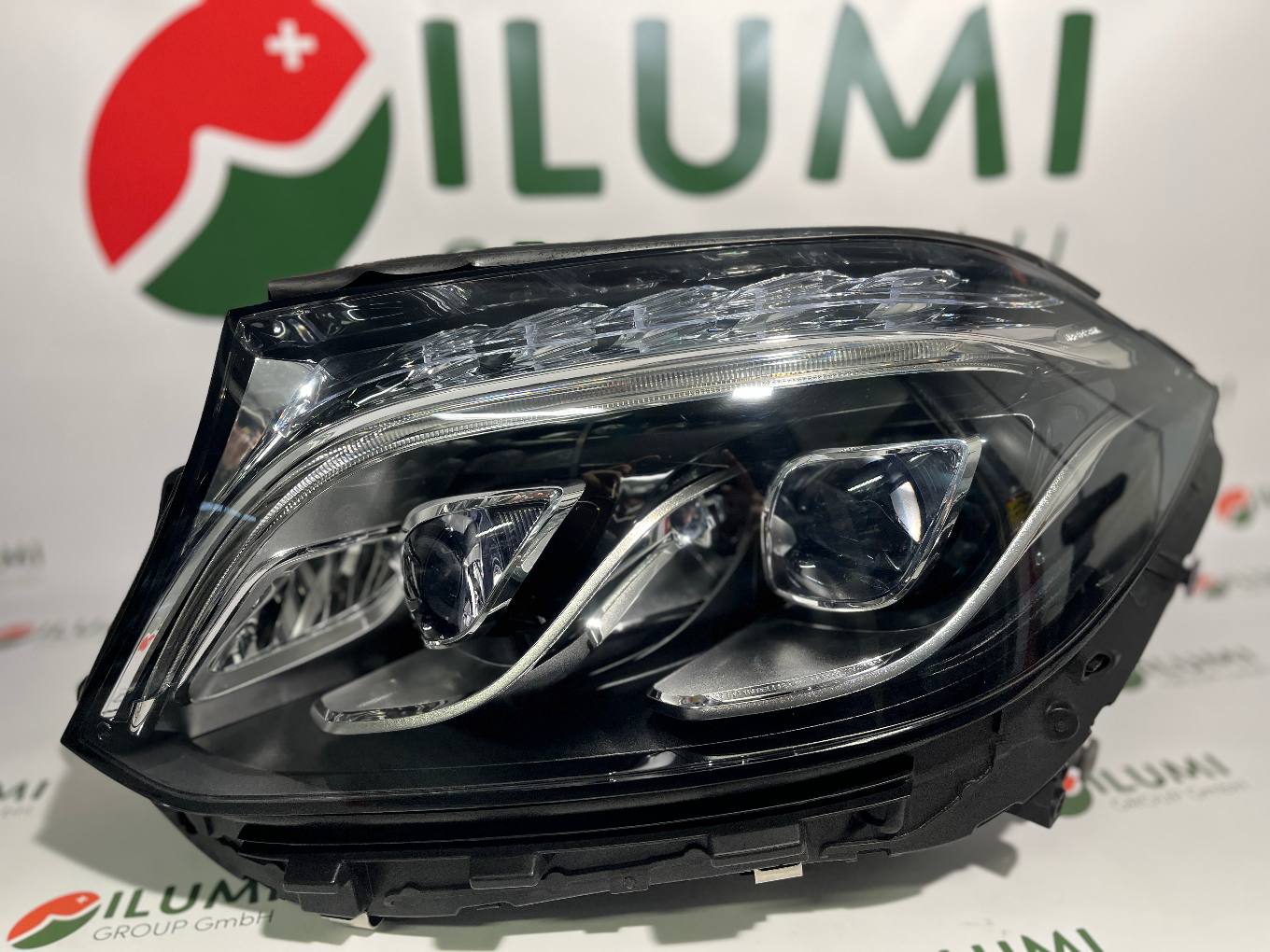MERCEDES GLS W166 VOLL LED KL SCHEINWERFER LINKS KPL A1669062703