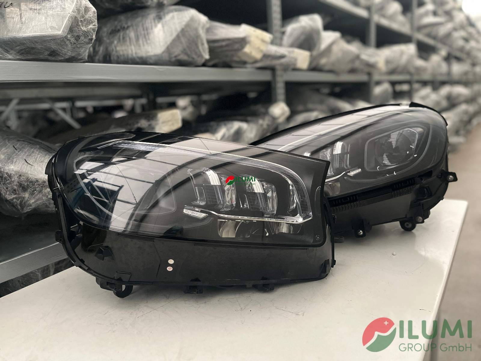 MERCEDES GLS W167  SCHEINWERFER MULTIBAM LED L_R A1679067906_A1679066001