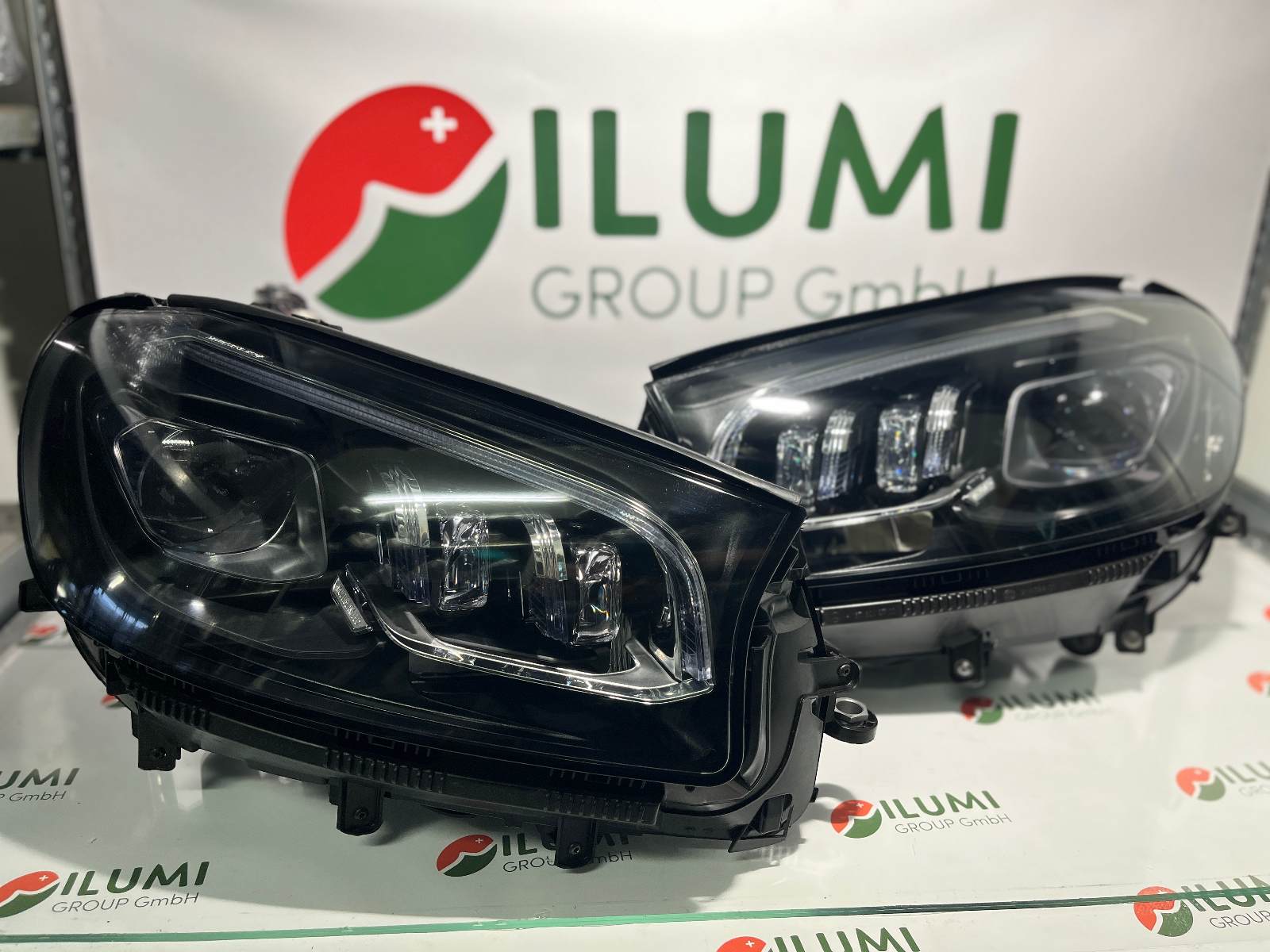 MERCEDES GLS W167 VOLL LED SCHEINW R L A1679066208  A1679065901