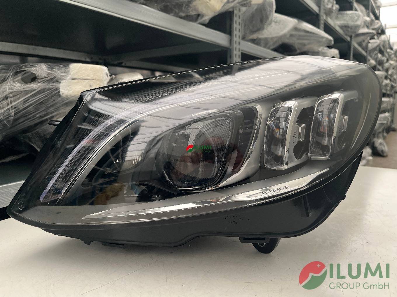 MERCEDES KLASSE-C W205 SCHEINWERFER LINKS KPL A2059068505