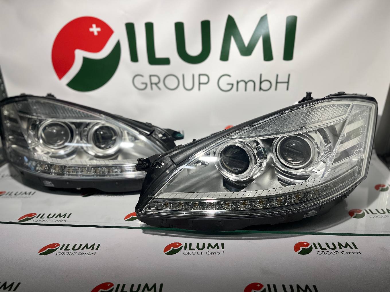 MERCEDES S W221 LIFT Xe LED SCHEINW R L A2218202639 A2218202539