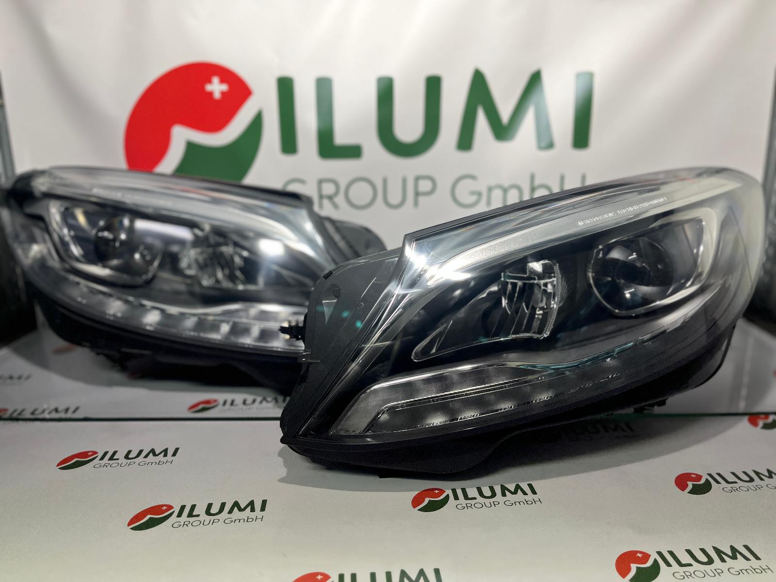 MERCEDES S W222 VOLL LED SCHEINW L R KPL A2229061405 A2229061103
