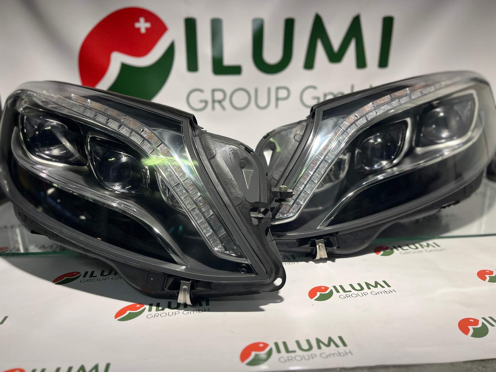 MERCEDES S W222 VOLL LED SCHEINW L R KPL A2229068502 A2229060702