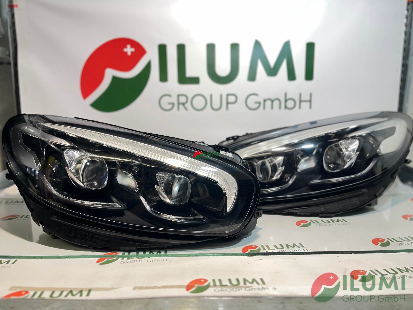 MERCEDES SL 231 LIFT ILS VOLL LED SCHEINW R L KPL A2319060501,A2319060601
