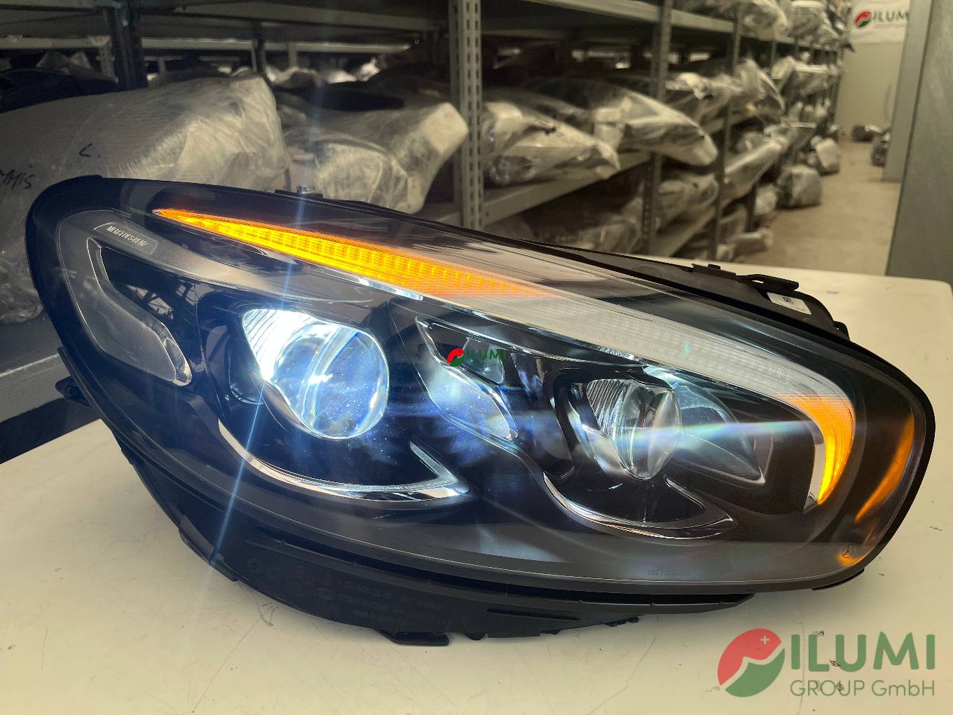 MERCEDES SL 231 LIFT ILS VOLL LED SCHEINW RECHTS KPL A2319067800