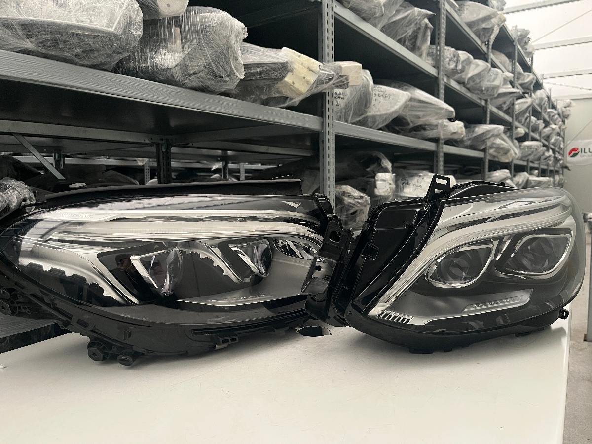 MERCEDES W166 GLE VOLL LED SCHEINWERFER L R A1669067702 A1669067602