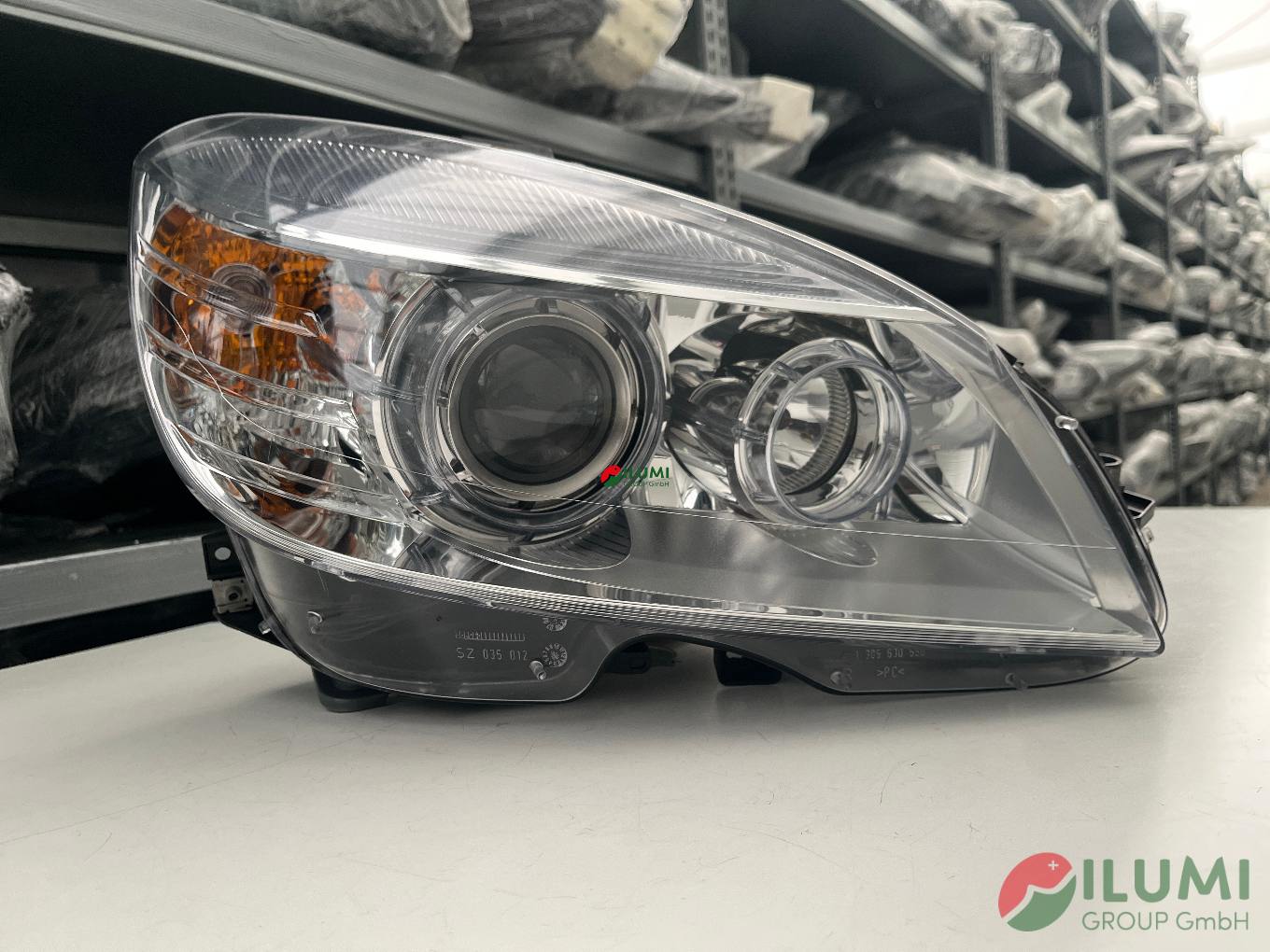 MERCEDES W204 AMG DYN SCHEINWERFER RECHTS KPL A2048204259