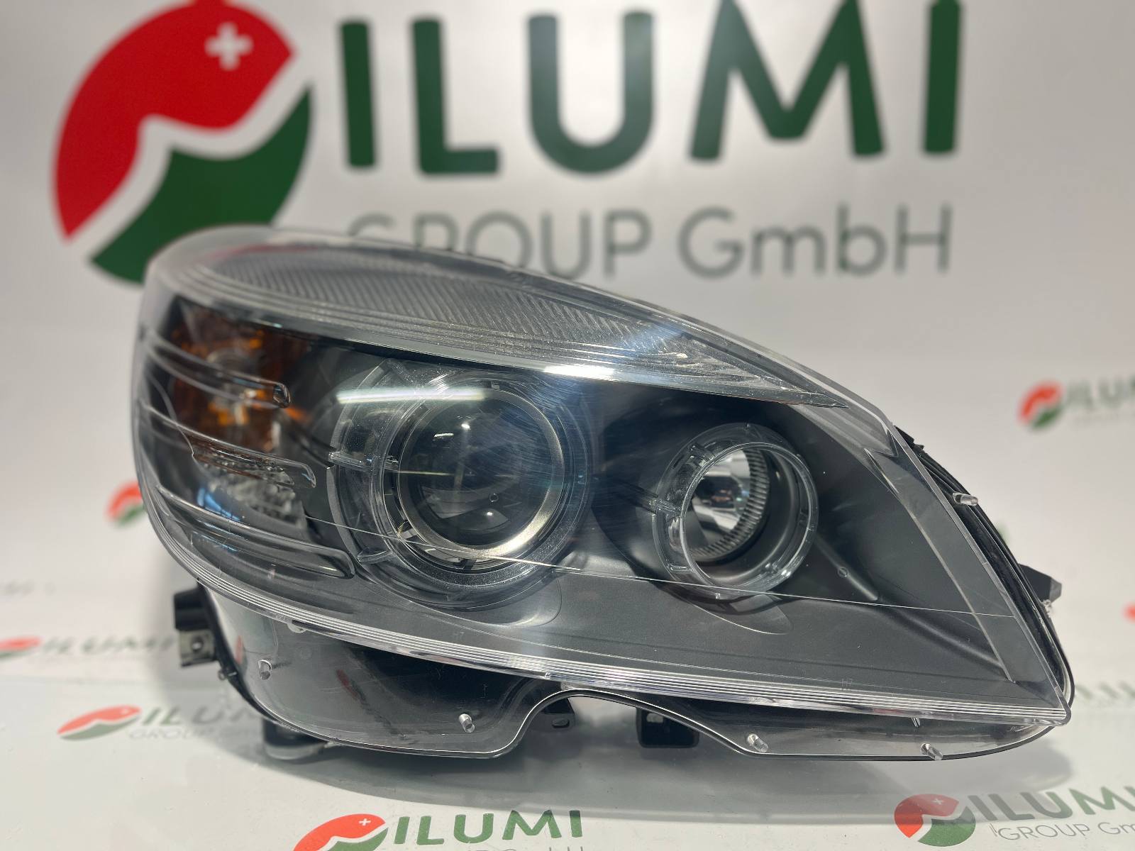 MERCEDES W204 AMG XENON KL SCHEINW RECHT KPL A2048207261