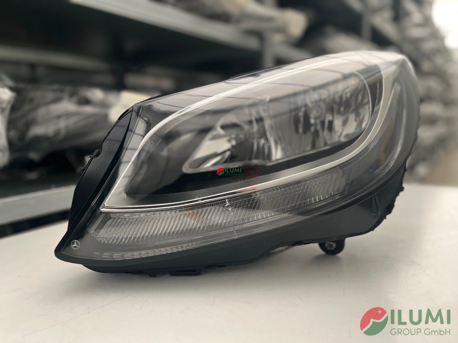 MERCEDES W205 HALOGEN SCHEINWERFER LINKS A2058200761