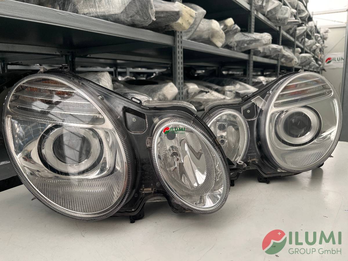 MERCEDES W211 LIFT XENON KURVENLICHT SCHEINW L R 154353,154354