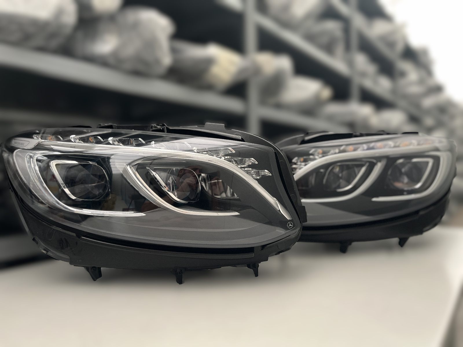 MERCEDES W217 NIGHTVISION SCHEINW R L KPL A2178203000 A2178203100