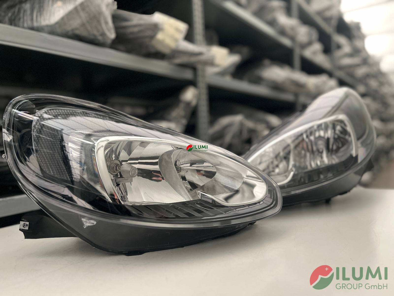 OPEL ADAM HALOGEN LED SCHEINWERFER L+R 20-201-01138