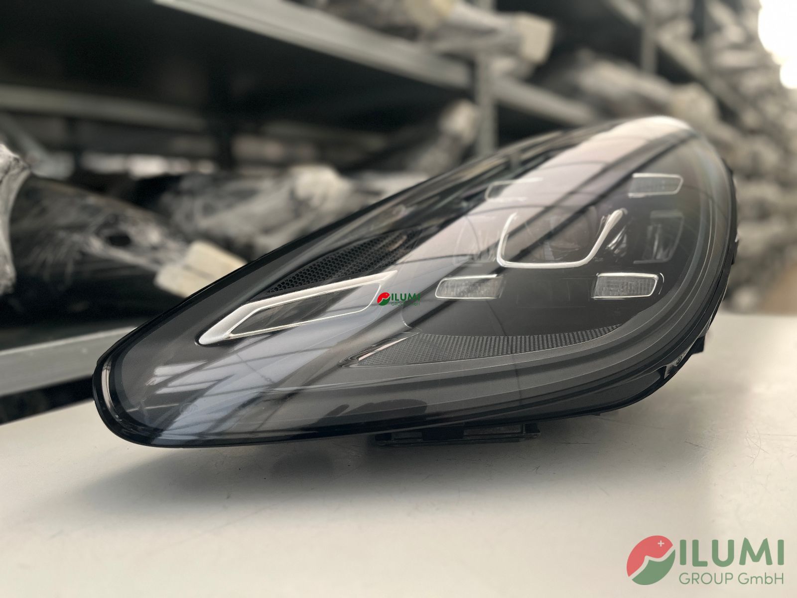 PORSCHE CAYENNE LIFT VOLL Led SCHEINWERFER LINKS KPL 7P5941035