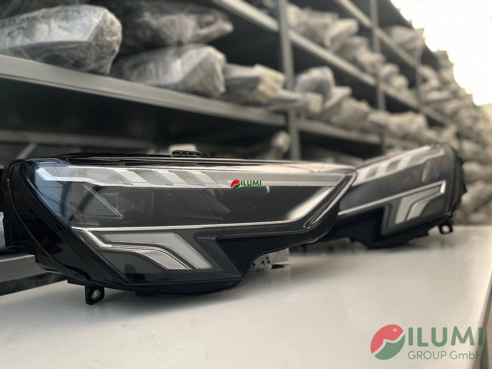 SCHEINWERFER AUDI A3 8Y VOLLLED 8Y0941033_034 L+R KPL