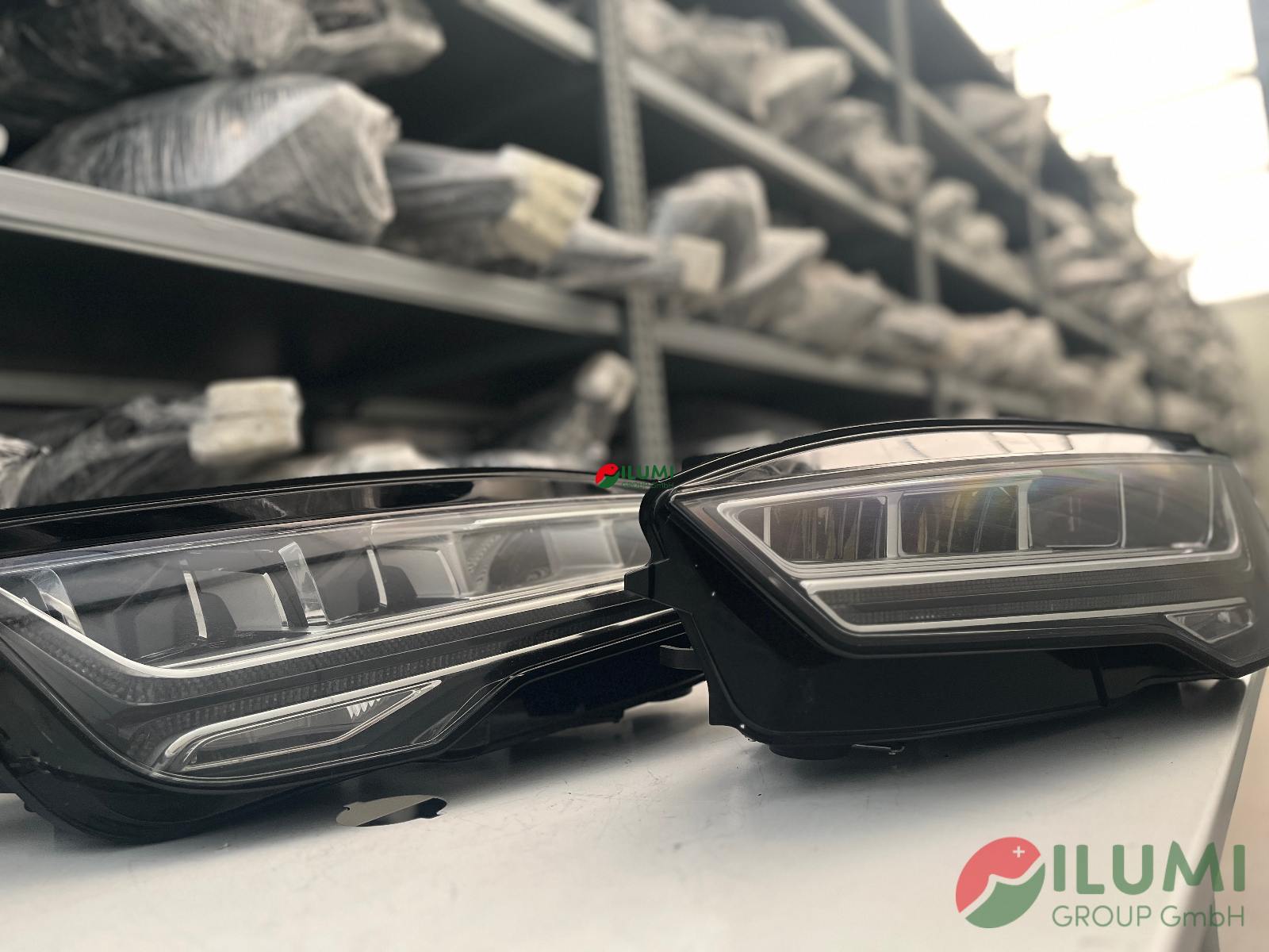 SCHEINWERFER AUDI A7 S7 LIFT 4G8941033J_034J VOLLLED L+R KPL
