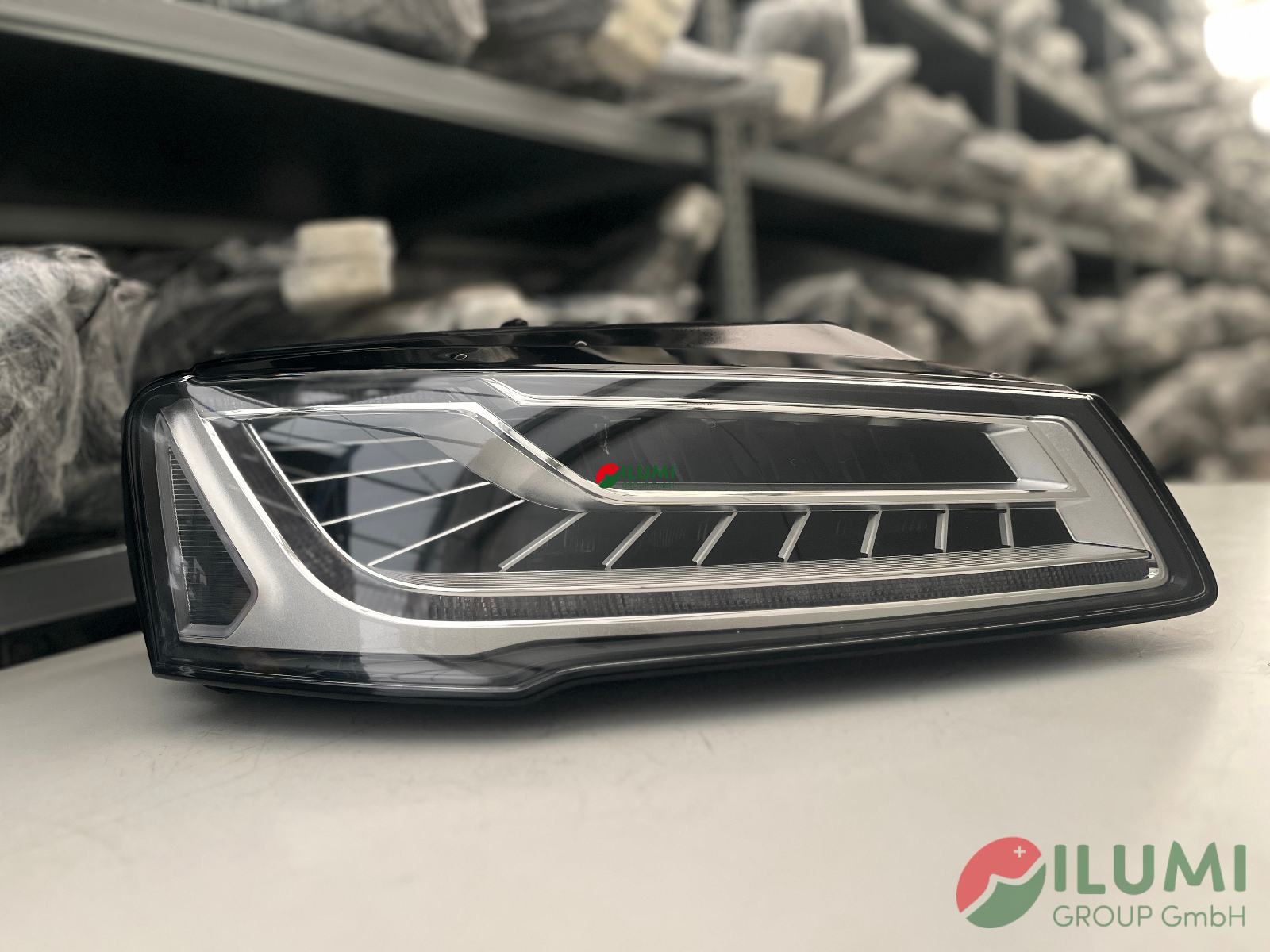 SCHEINWERFER AUDI A8 LIFT MATRIX 4H0941036 RECHTS KPL