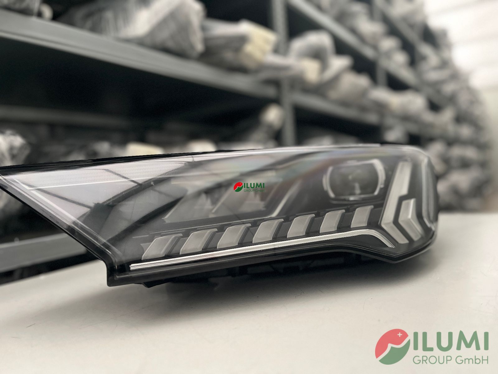SCHEINWERFER AUDI Q7 LIFT VOLLLED MATRIX 4M0941039C LINKS KPL