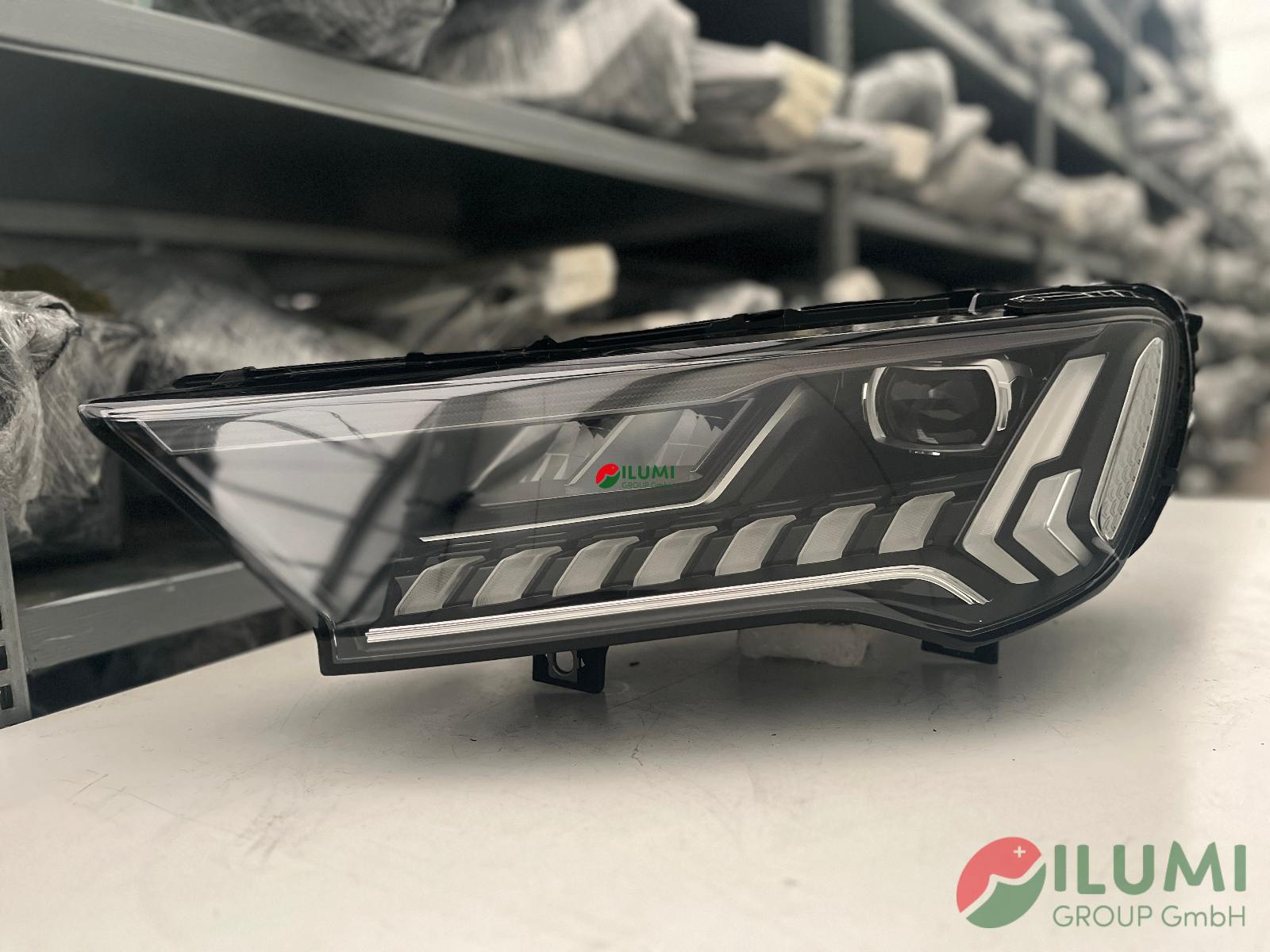 SCHEINWERFER AUDI Q7 LIFT VOLLLED MATRIX 4M0941039C LINKS RECHTS
