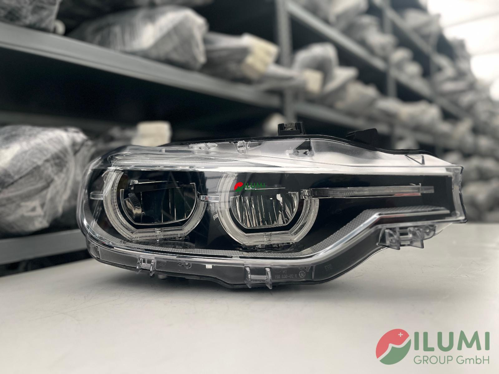 SCHEINWERFER BMW 3 F30 LIFT VOLL LED RECHTS KPL  7453482