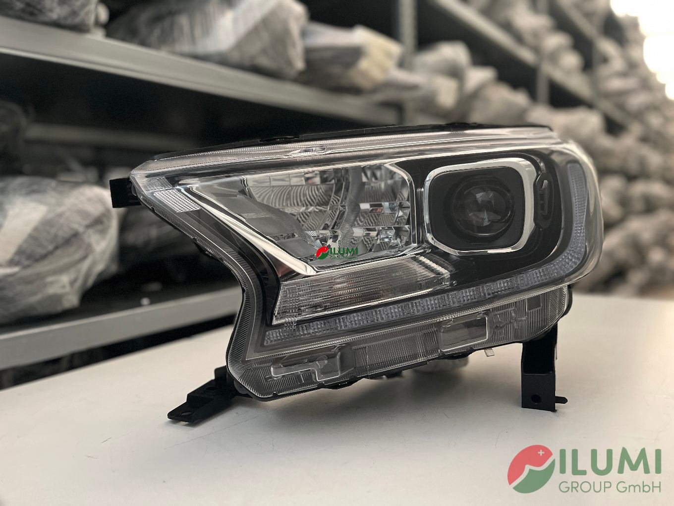 SCHEINWERFER FORD RANGER LIFT VOLL LED LINKS KPL JB3B13E015BA