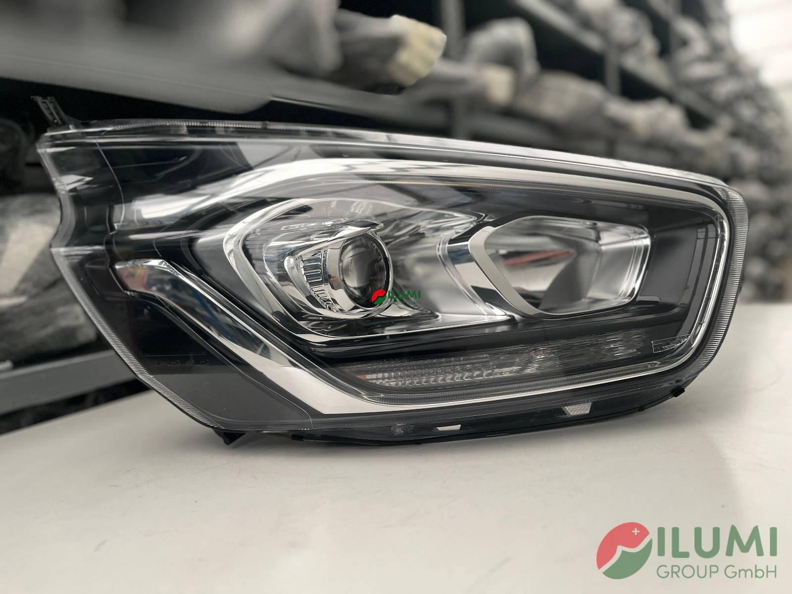 SCHEINWERFER FORD TRANSIT CUSTOM LIFT LED RECHTS JK2113W029DG